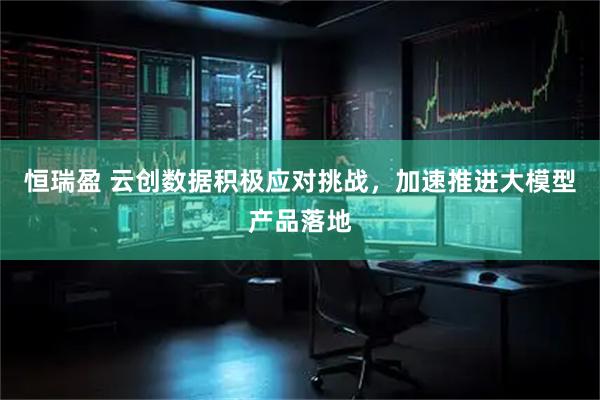 恒瑞盈 云创数据积极应对挑战，加速推进大模型产品落地